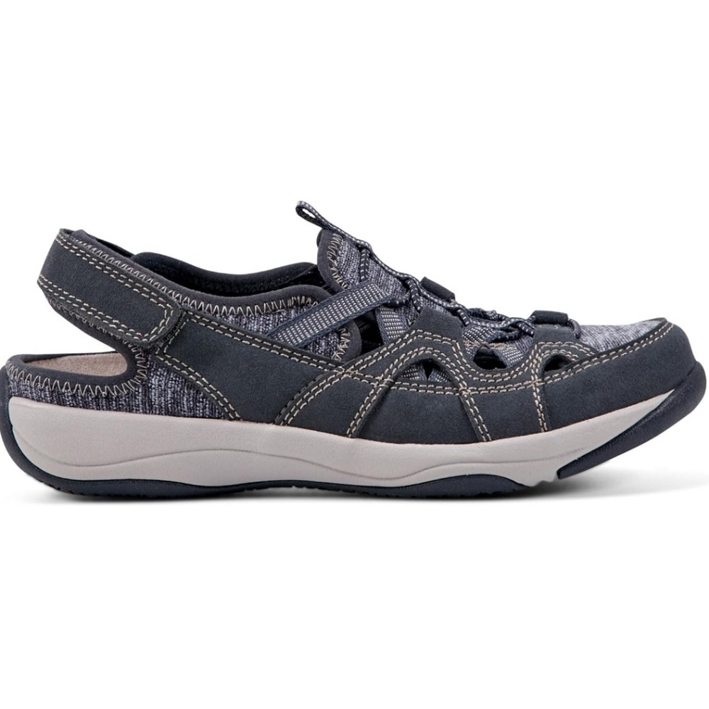 Earth Origins Gray/Blue Sandels